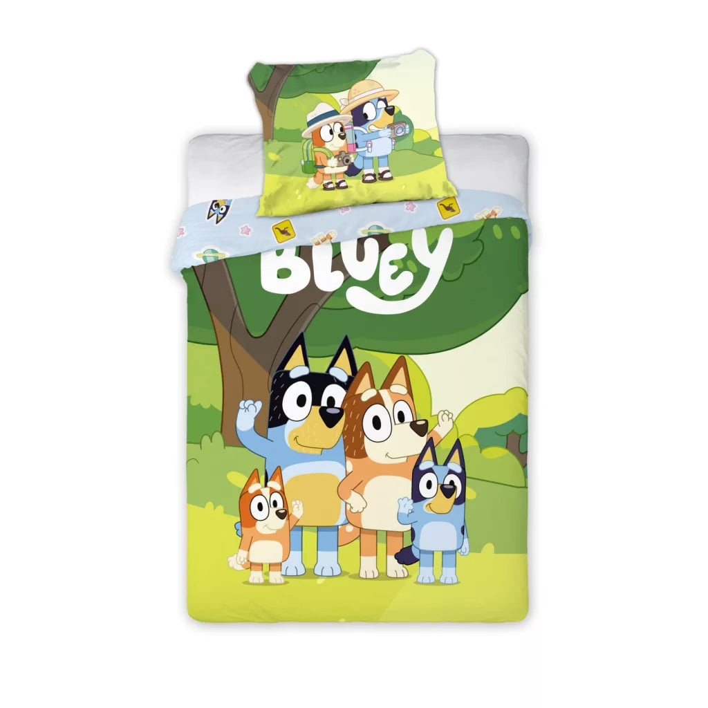 (Précommande) Parure de lit bébé Bluey
