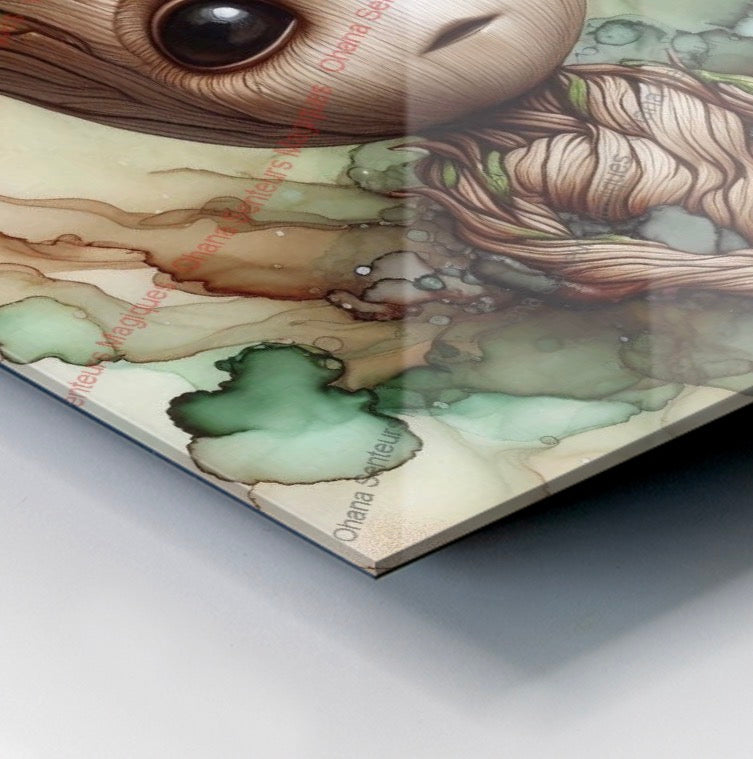 Tableau photo imprimé Groot 20x20cm