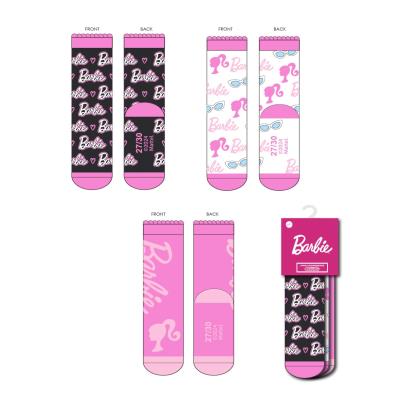 3 paires de chaussettes - Barbie