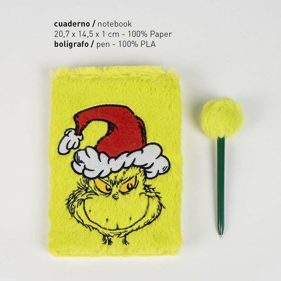Coffret papeterie - Grinch