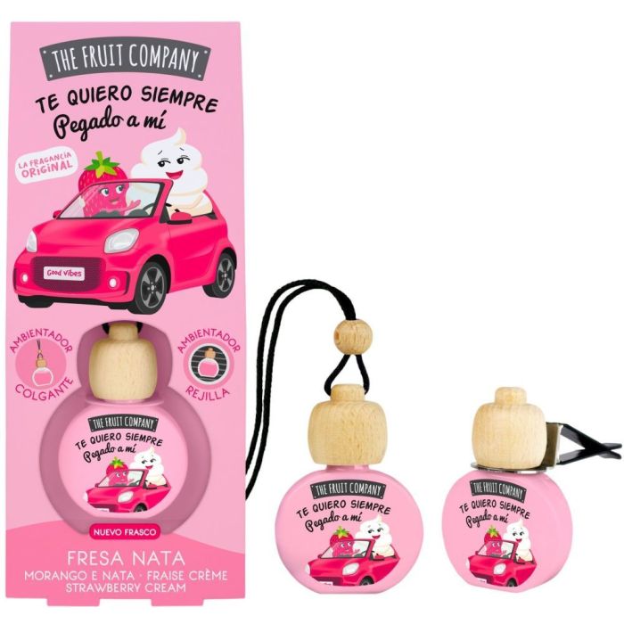 Désodorisant voiture - Fraise et Crème