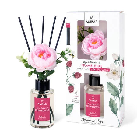 (Précommande) Mikado eau fraîche framboise 75ml - Ambar