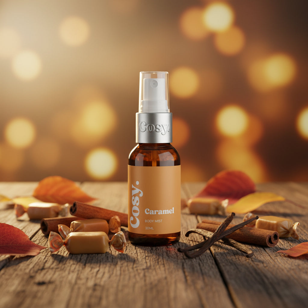 Brume corporelle 30 ml au caramel
