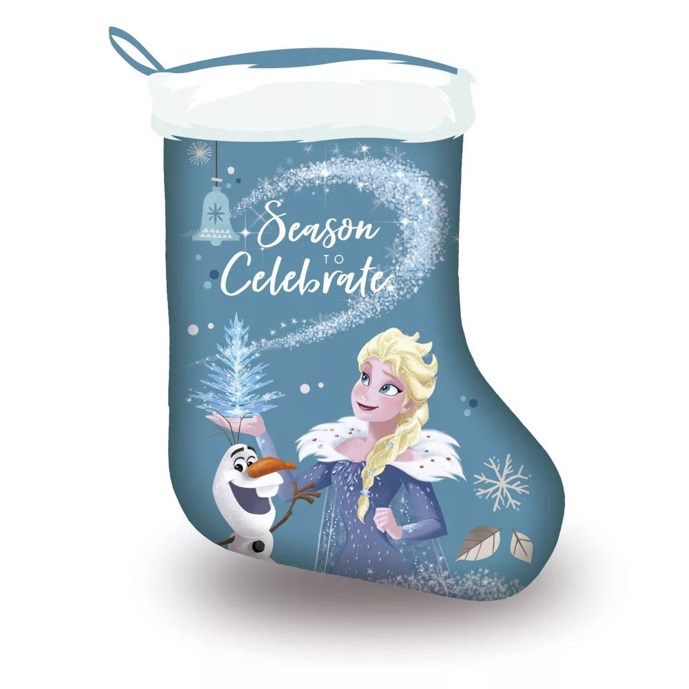 Chaussette de cheminée de Noël - Reine des neiges