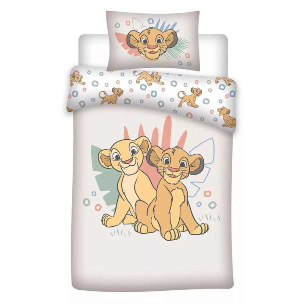 Parure de lit bébé 100x140 - Roi lion
