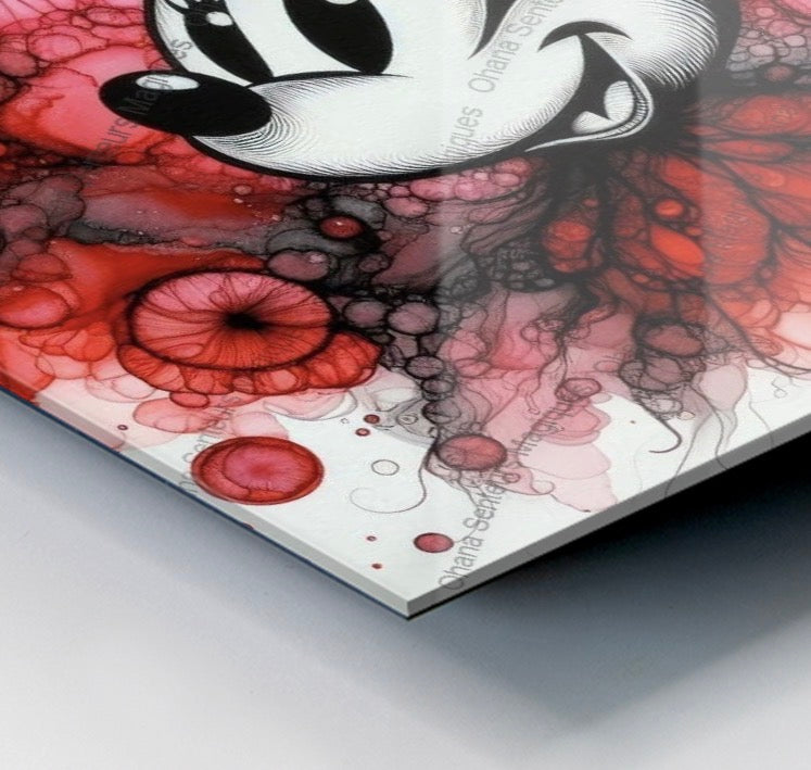 Tableau photo imprimé Minnie 20x20cm