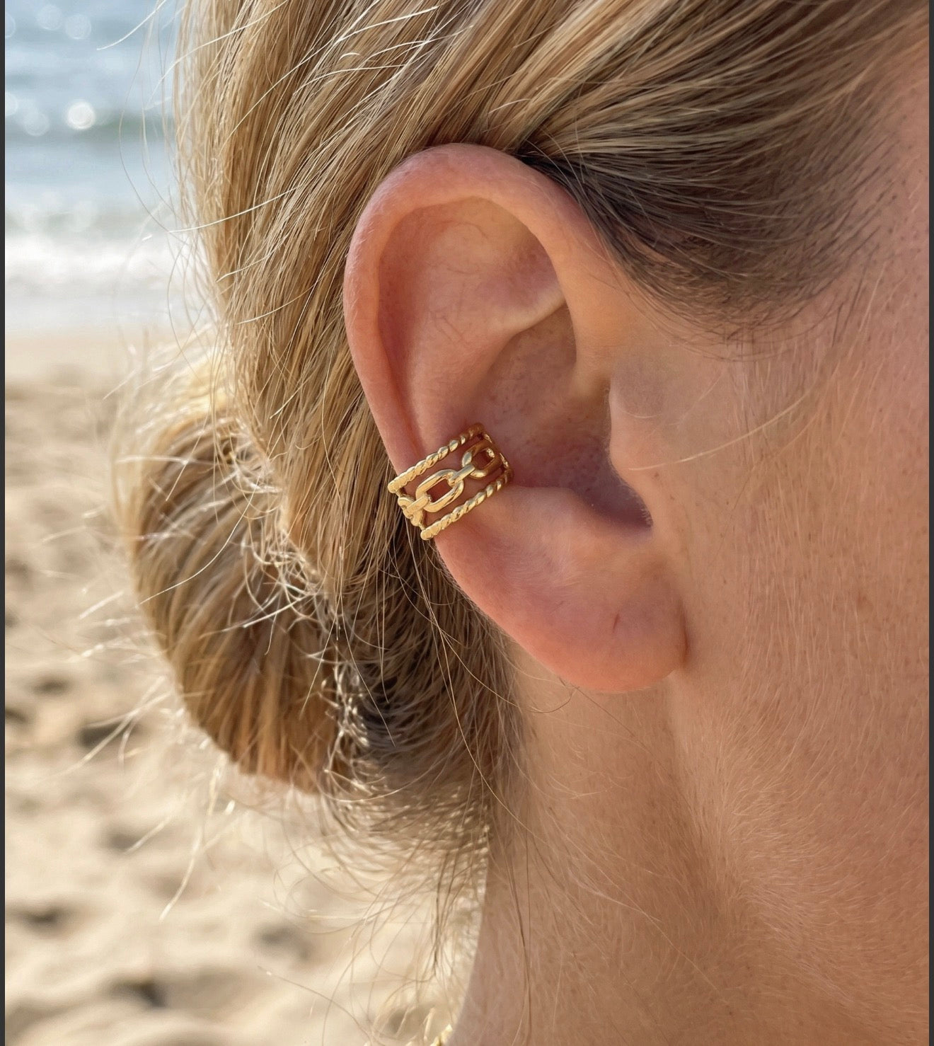 Earcuff en acier inoxydable
