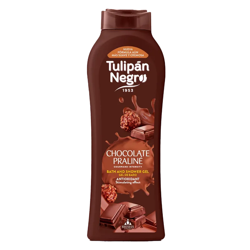 Gel douche Tulipan Negro 650ml - Chocolat Praliné