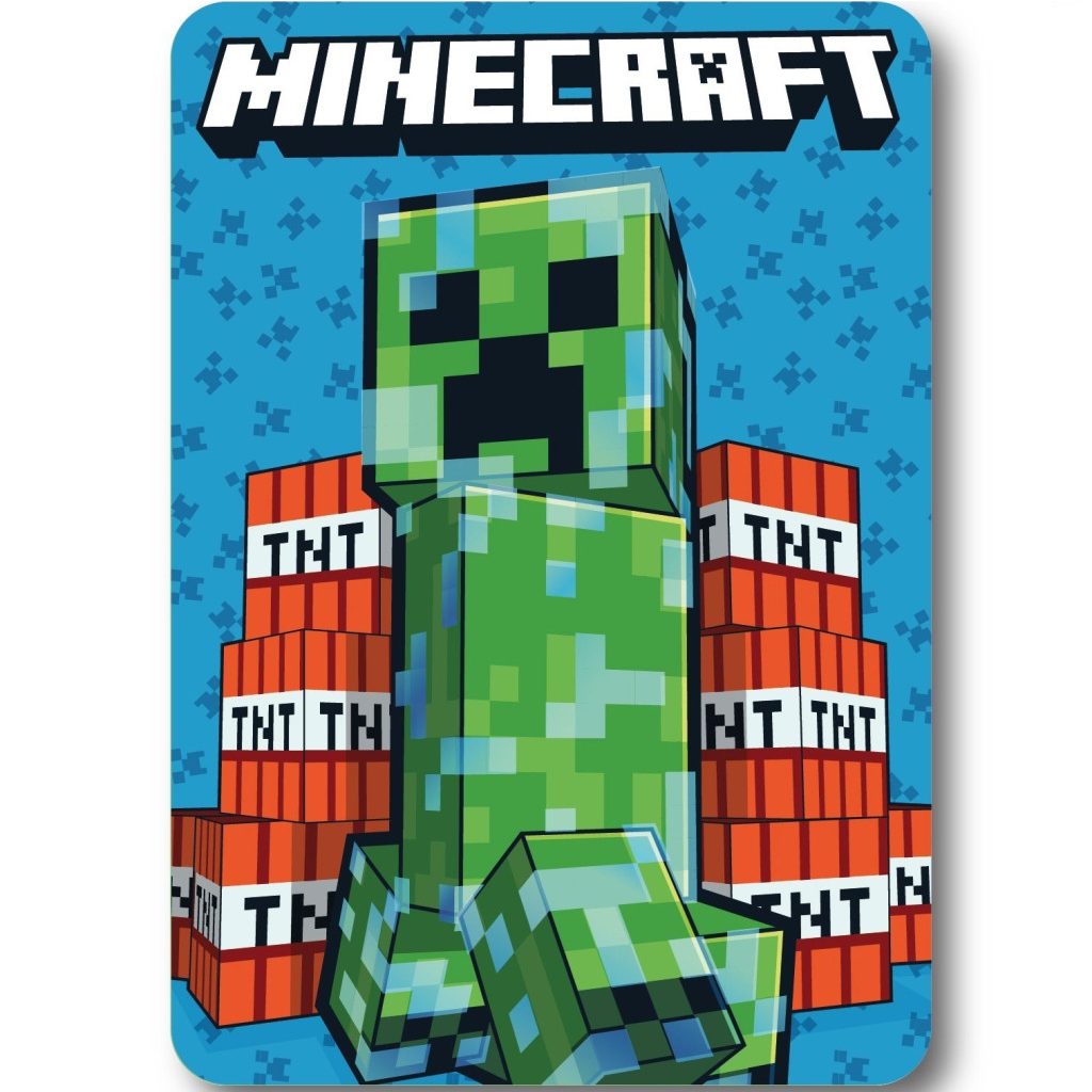 (Précommande) Couverture polaire Minecraft TNT 100x140cm