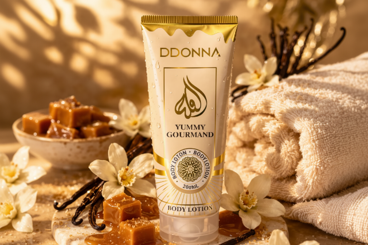 Body Lotion Yummy Gourmand Caramel & Vanille – 200 ml