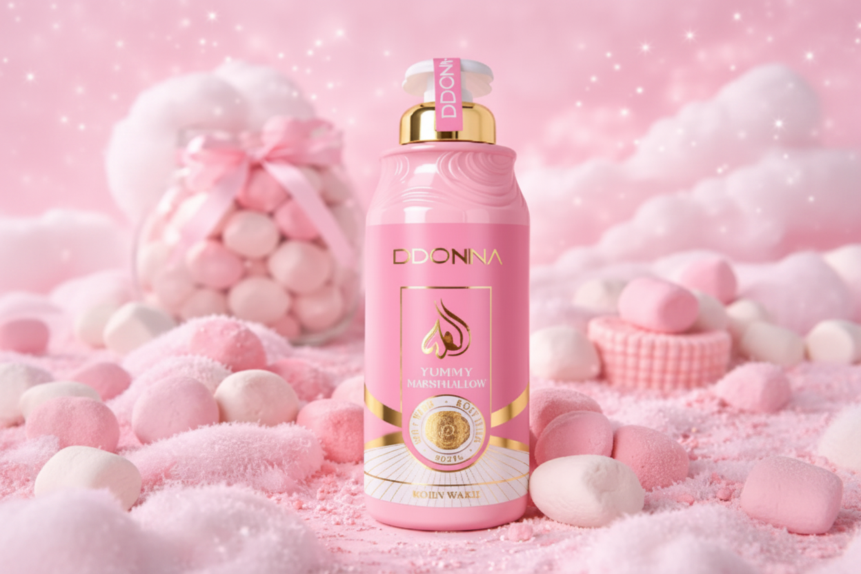 Gel Douche Yummy Marshmallow D’Donna – 520 ml