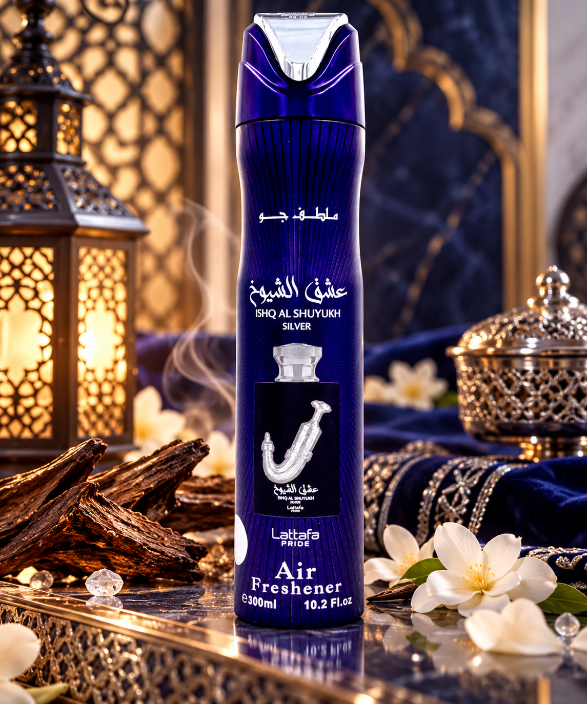 Ishq Al Shuyukh Silver – Désodorisant d’intérieur 300 ml