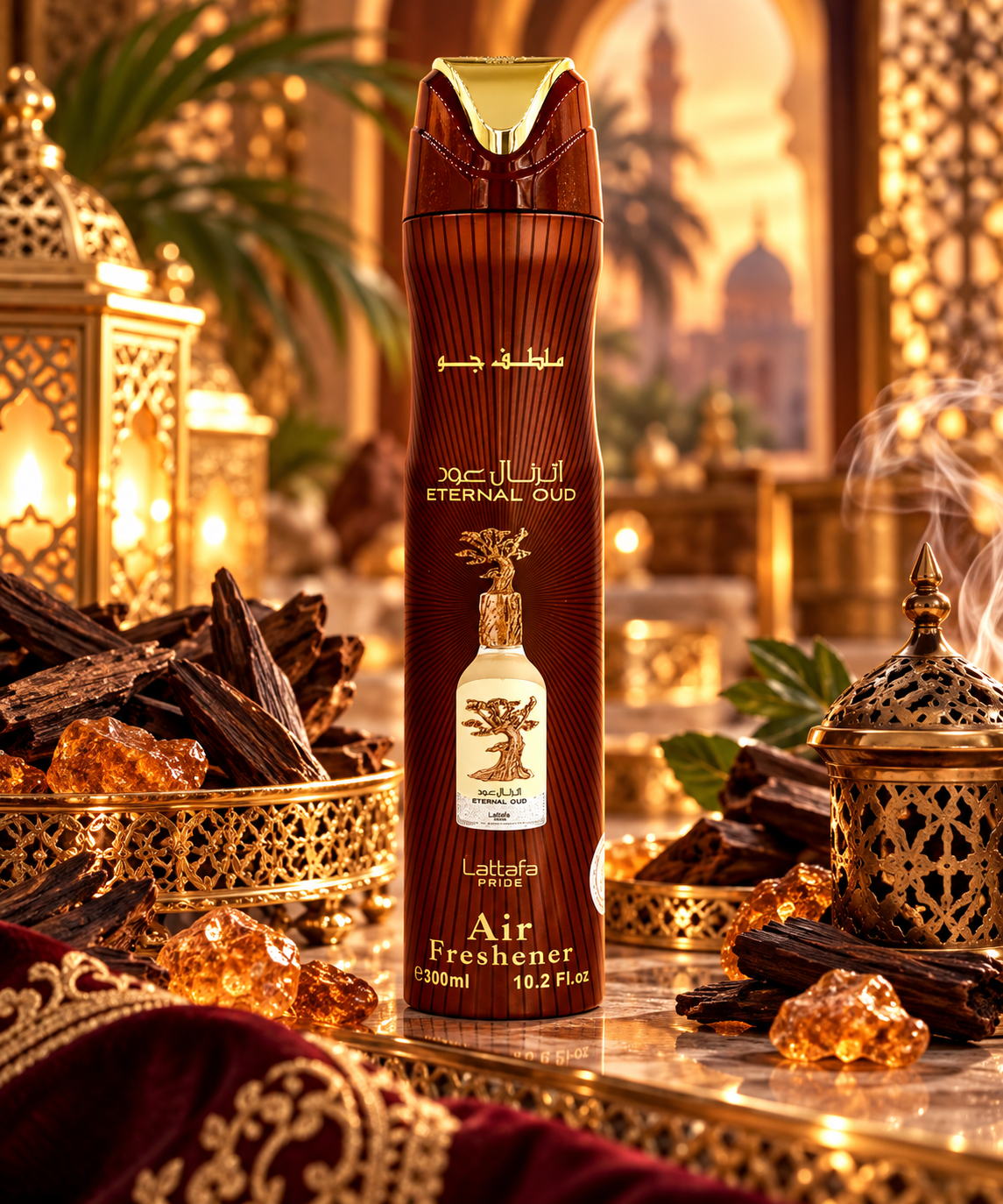 Air Freshener Eternal Oud – LATTAFA PRIDE 300 ml