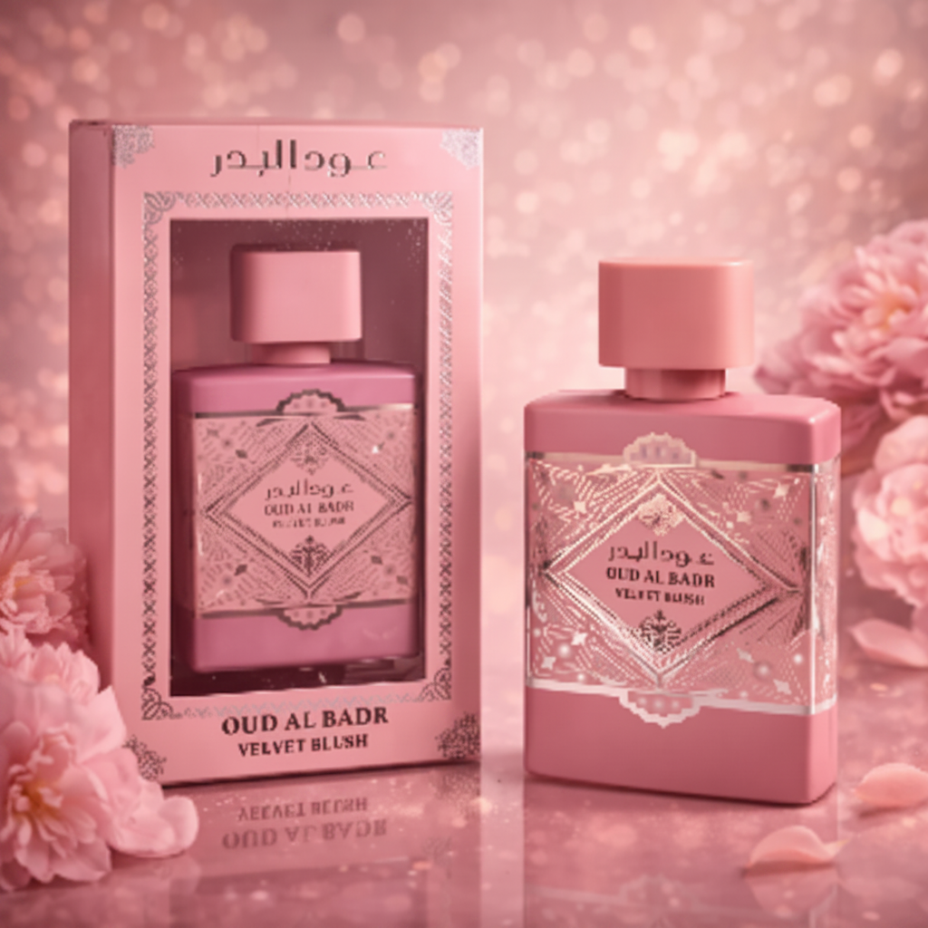 Eau de Parfum Oud Al Badr Velvet Blush 100ml - Fragrance Couture