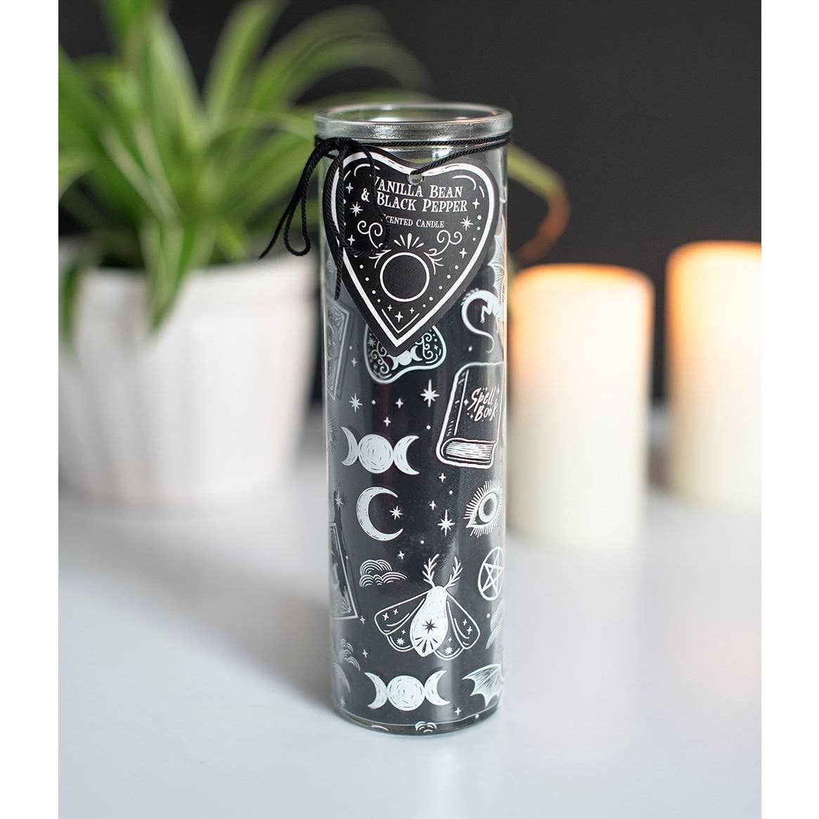 🖤 Bougie Parfumée Vanille & Poivre Noir