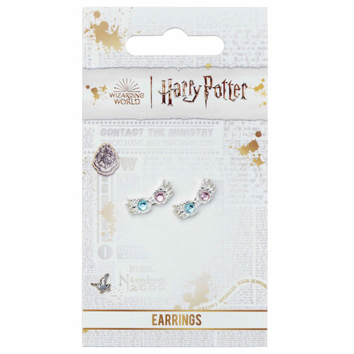 (Précommande) Boucles d'oreilles Lunettes Moon Lovegood Harry Potter