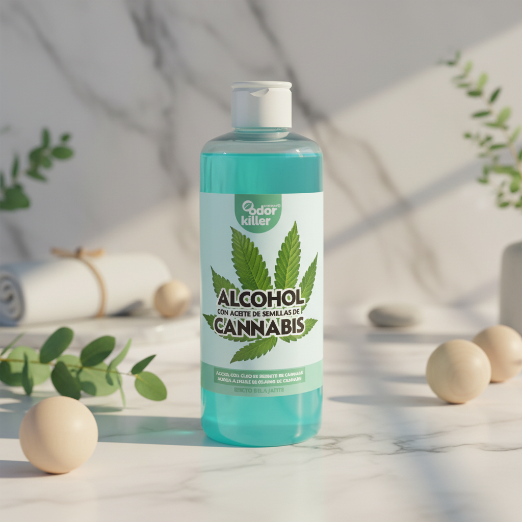 (Précommande) Alcool à l'huile de graines de cannabis "relaxant" pour massage