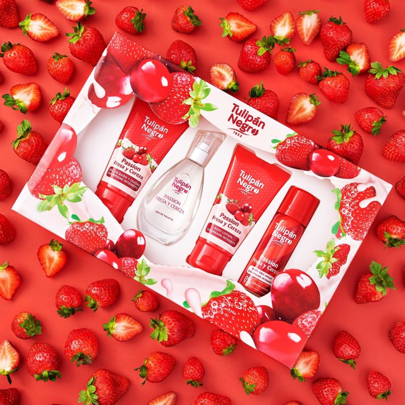 (Précommande) Coffret 4 pièces gourmand Fraise et Cerise