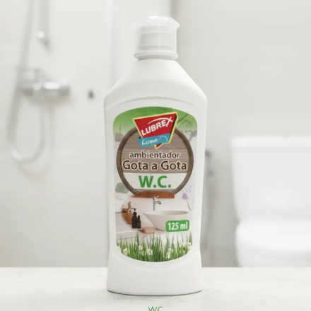 (Précommande) Désodorisant Liquide Ultra-Concentré “Goutte à Goutte” LUBREX – W.C. & Salle de Bain (125ml)