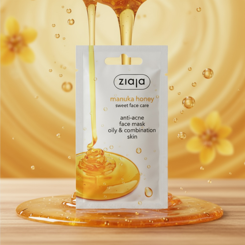 (Précommande) Masque Purifiant Anti-Acné au Miel de Manuka - Ziaja