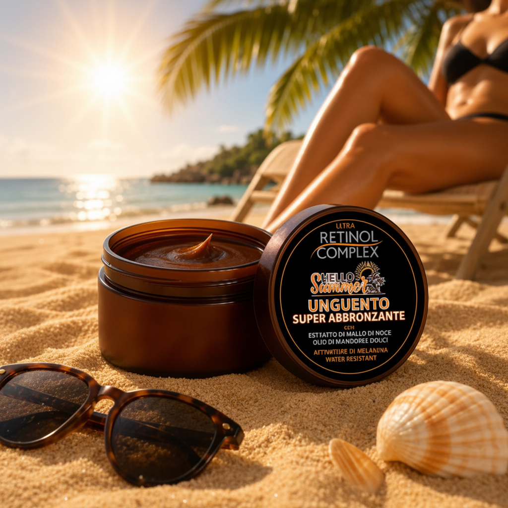 🏖️ Graisse à Traire Super Bronzante Ultra Retinol Complex 150ml