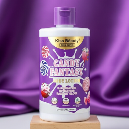 Lait Corps Éclat Kiss Beauty Candy Fantasy (300ml)