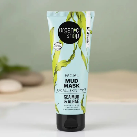 (Précommande) Masque Facial Boue et Algues Organic Shop (75ml)