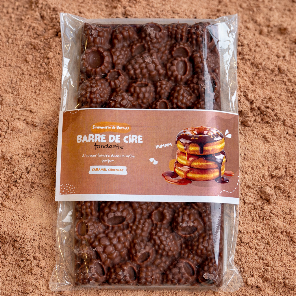 (Précommande) Barre de cire fondante fruits CHOCO CARAMEL