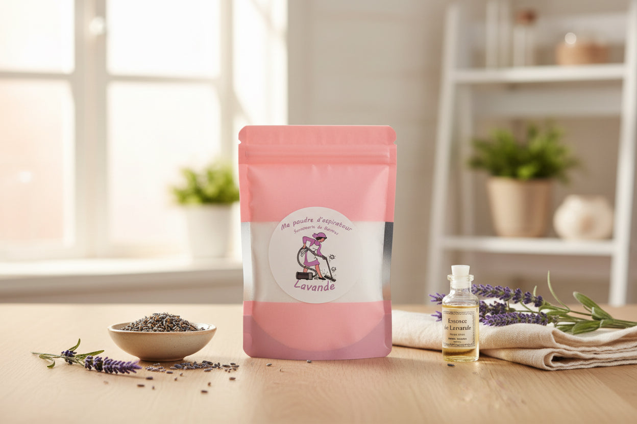 (Précommande) Poudre d’aspirateur 100 g Lavande