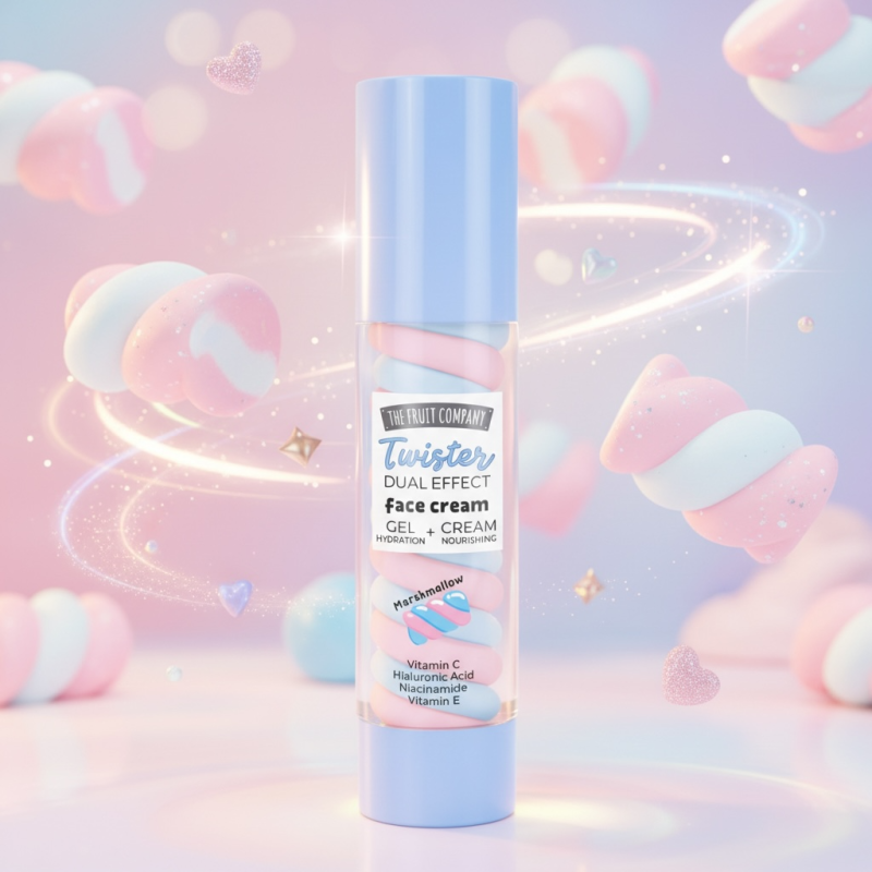 (Précommande) Crème Visage Marshmallow Twister Dual Effect 50 g – The Fruit Company