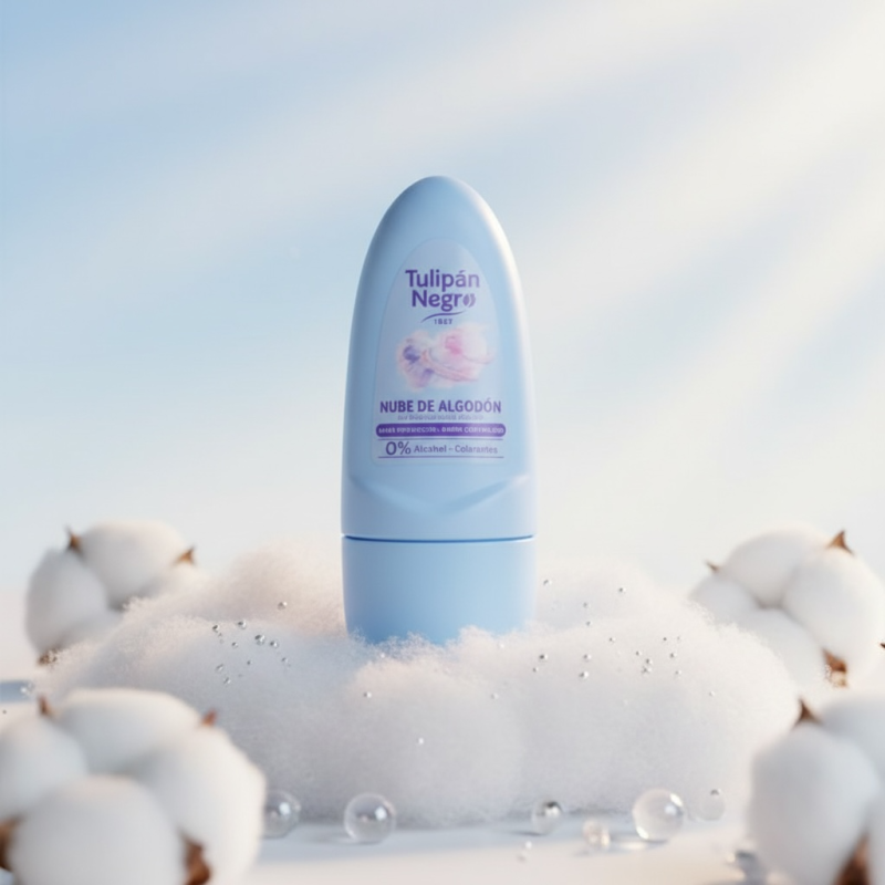 Déodorant roll on Tulipan Negro Barbe à papa