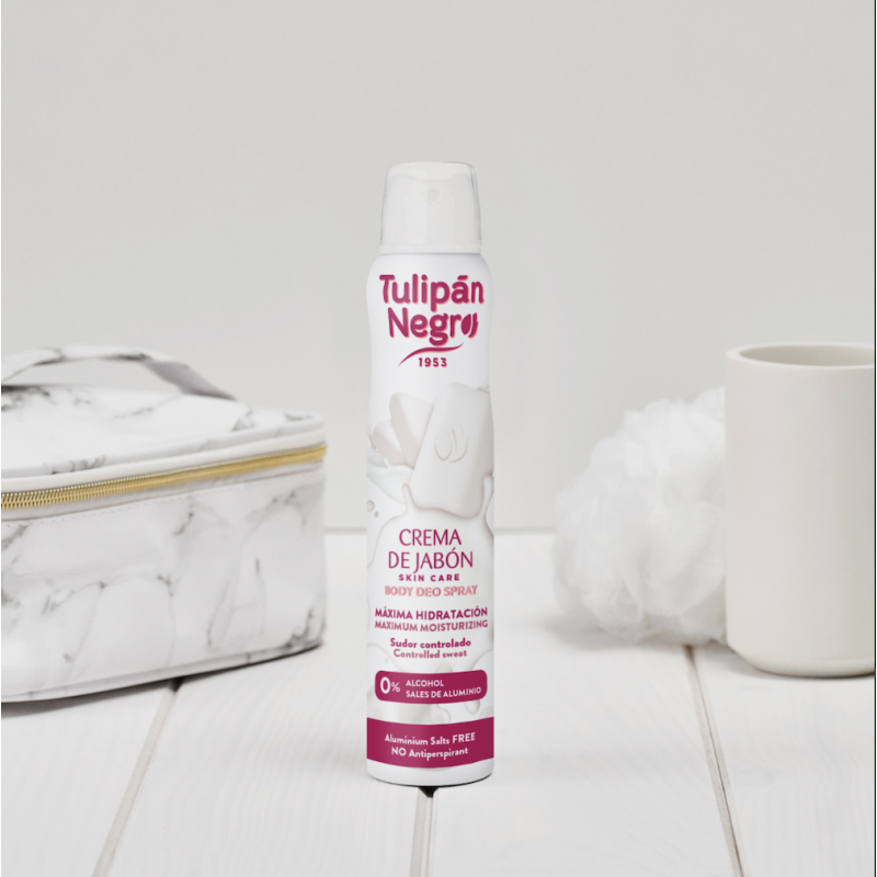(Précommande) Déodorant spray Tulipan Negro Crème de savon 200ml