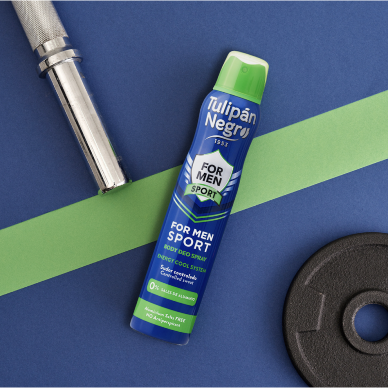 (Précommande) Déodorant spray Tulipan Negro for men 200ml