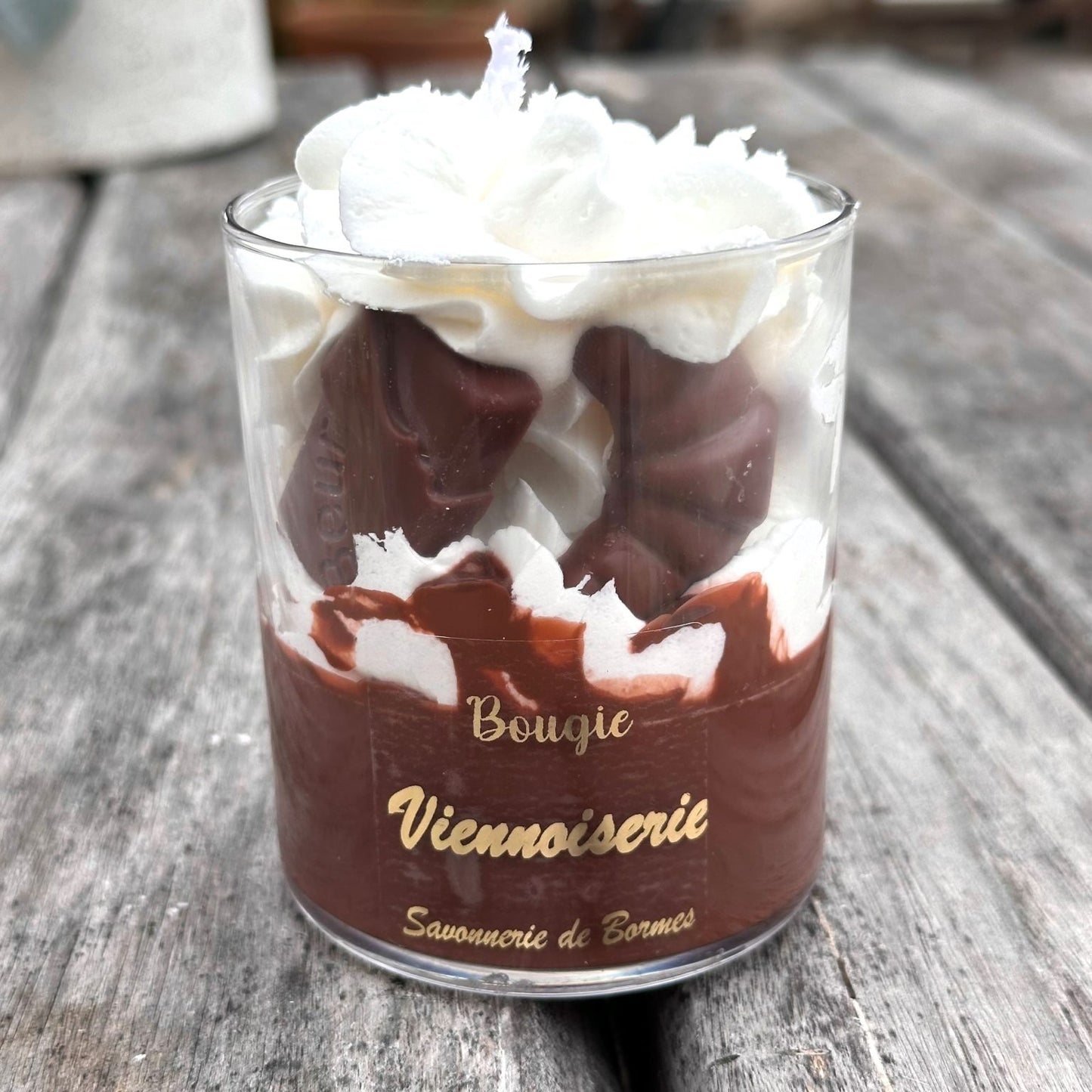 (Précommande) Bougie pâtissière 190 g Viennoiserie