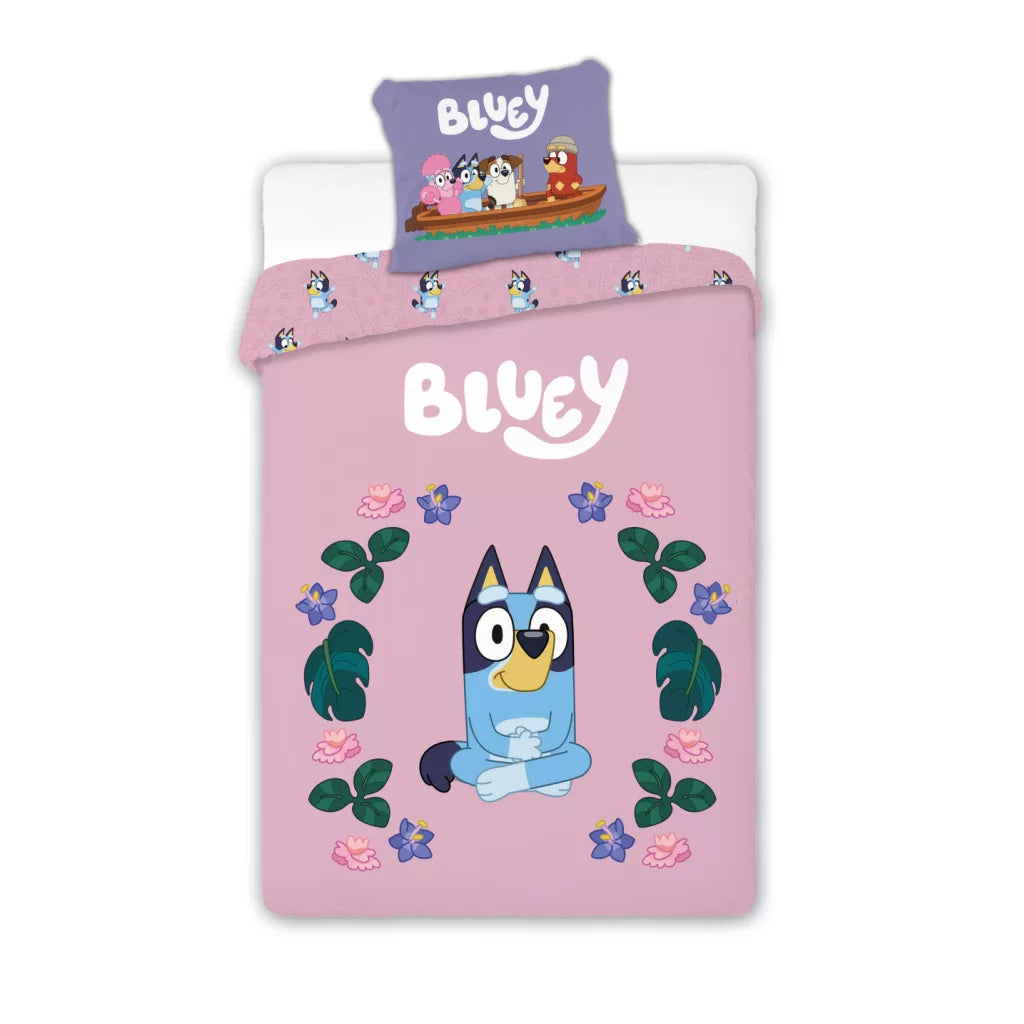 (Précommande) Parure de lit bébé Bluey