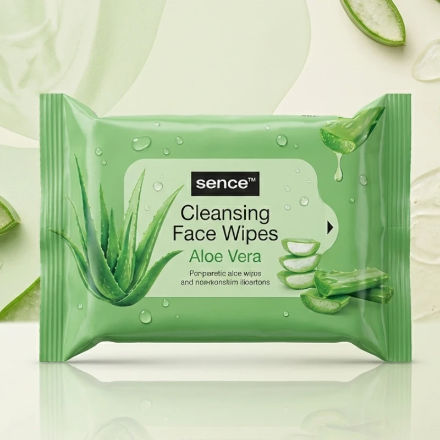 (Précommande) Paquet de Lingettes nettoyantes 3 en 1 à l’Aloe Vera