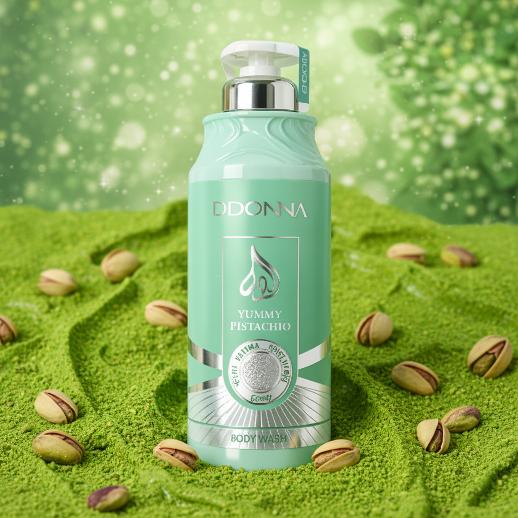 (Précommande) ✨ Gel Douche Yummy Pistachio D’Donna – 520 ml