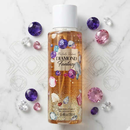 (Précommande) Brume Corporelle Parfumée “Diamond Fantasy” - Bright Crystal de Versace (250 ml)