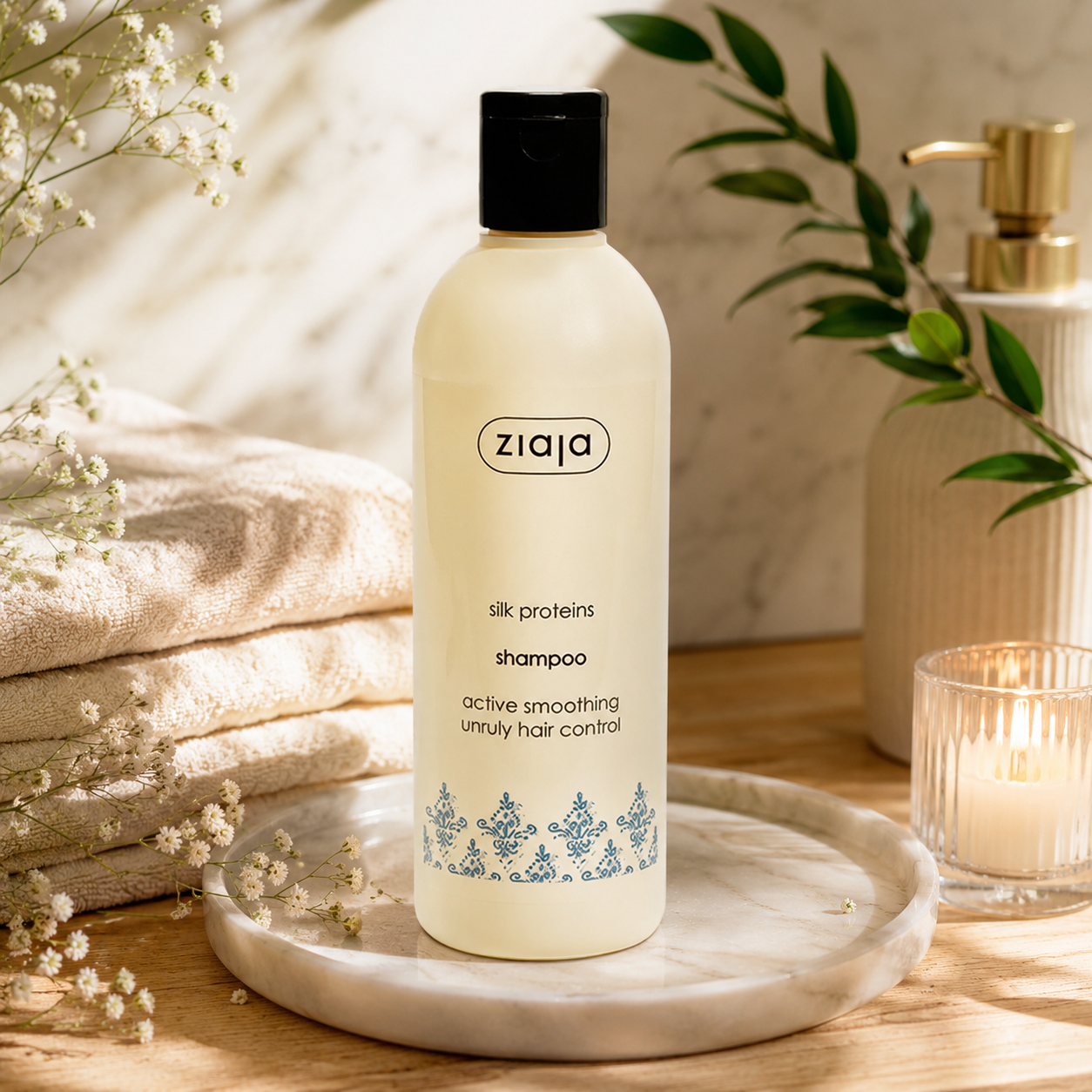 Shampoing Lissant aux Protéines de Soie 300ml