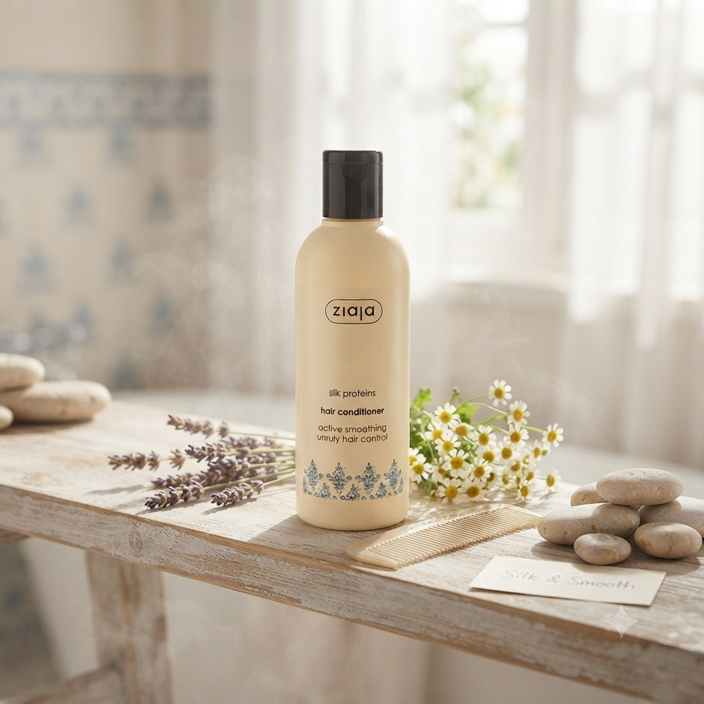 Après-Shampoing Lissant aux Protéines de Soie 200ml