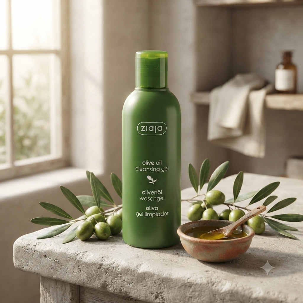 Gel Nettoyant Doux à l'Huile d'Olive 200ml