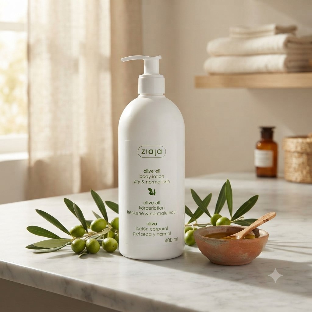 Lait Hydratant Corps Ă l'Huile d'Olive - Maxi Format 400ml