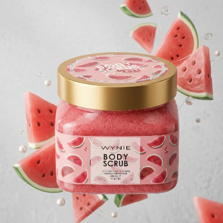 (Précommande) Body Scrub Exfoliant Pastèque “Gourmet Edition” 350ml – Wynie