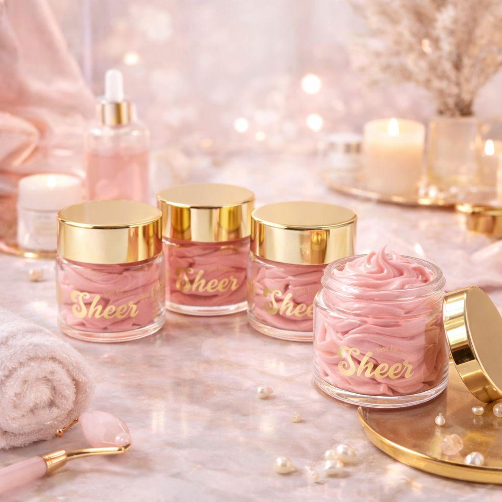 ✨ Masque Lèvres Chantilly Yes Love – Baume Hydratant Karité Fraise & Crème – Effet Réparateur
