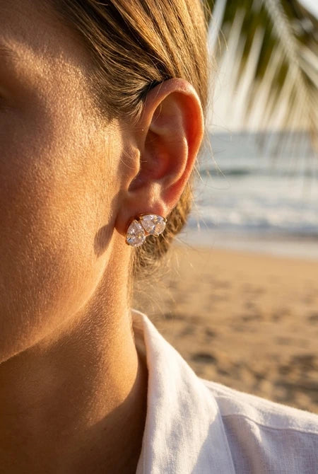 Boucles d’oreilles Goutte – Acier Inoxydable ✨