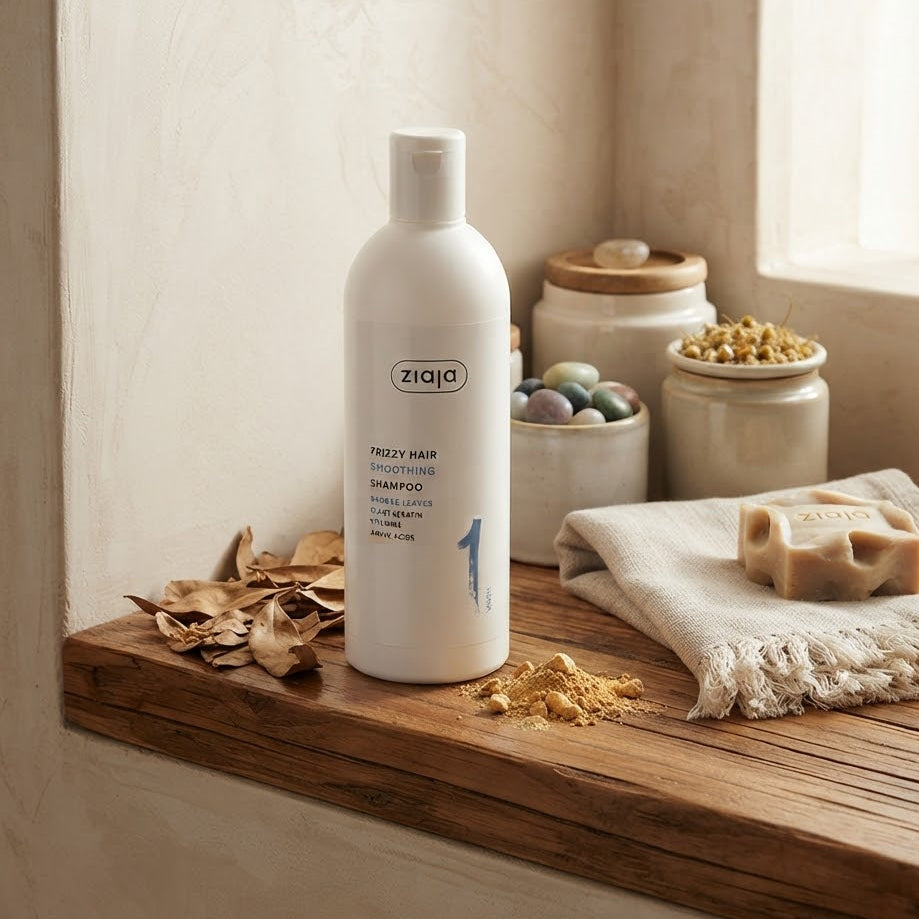 Shampooing Lissant pour Cheveux Frisés aux Feuilles de Baobab 400ml