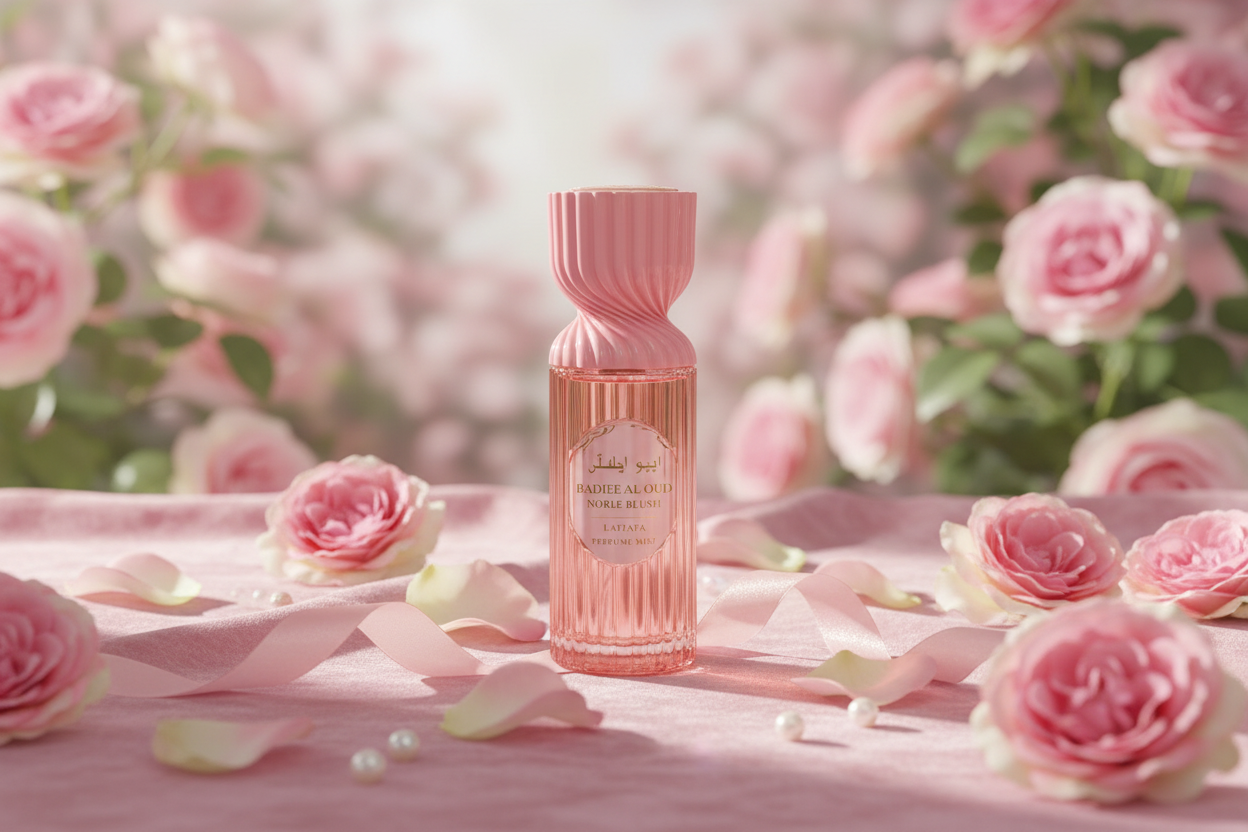 Brume parfumée Badee Al Oud Noble Blush 250 ml - Lattafa