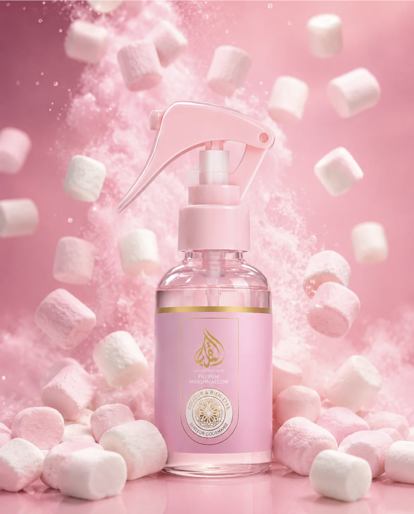 🍬 Air Fraîcheur Maison Marshmallow D’Donna Dubai – 120 ml