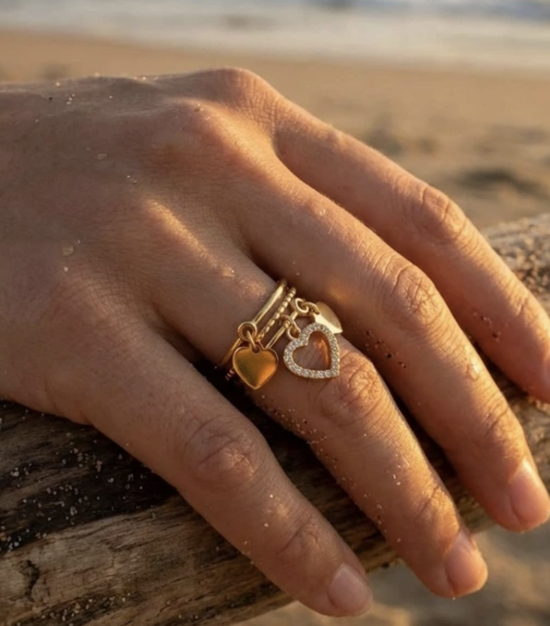 Bague en acier inoxydable ajustable