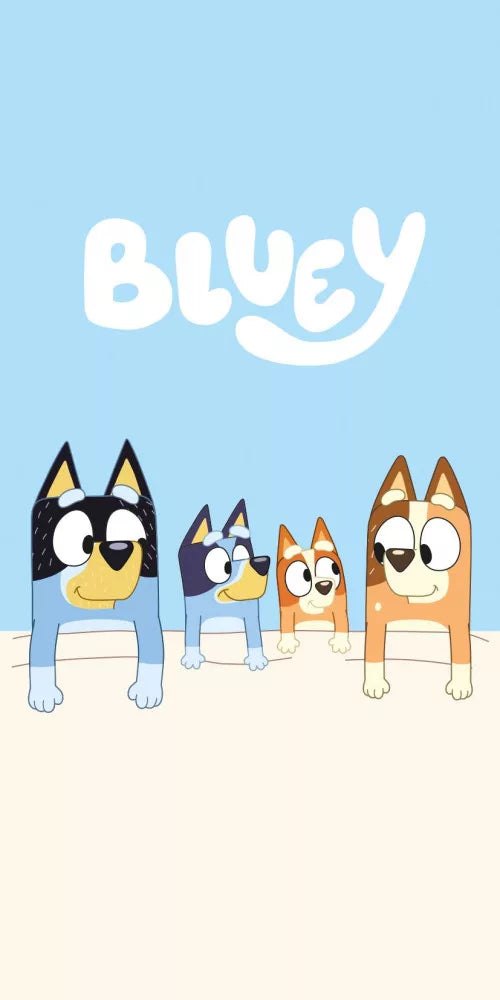 Serviette coton - Bluey